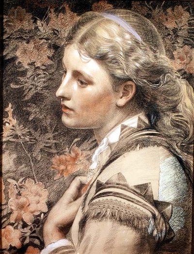 Retrato de Mary Sandys de Anthony Frederick Augustus Sandys