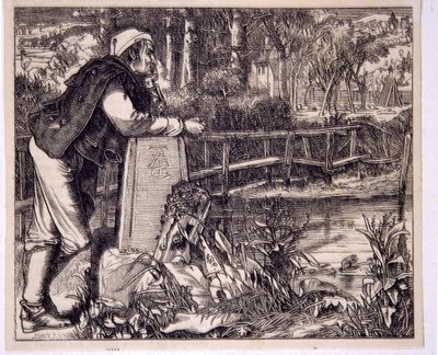 El viejo cartista de Anthony Frederick Augustus Sandys