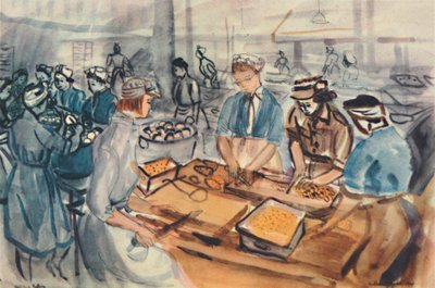 Cortar y pelar. Un centro de cocina A.T.S. de Anthony Gross