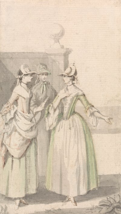 Grupo de tres señoras de Anthony Highmore