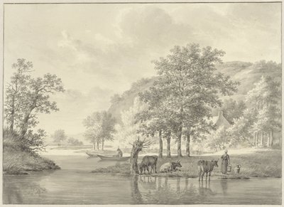 Paisaje fluvial de Anthony Oberman