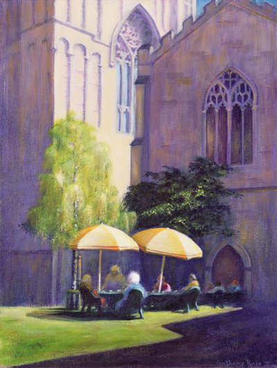 Jardín del refectorio, Catedral de Exeter, 1999 de Anthony Rule
