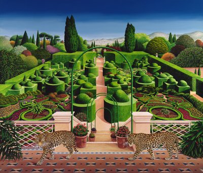 Jardín italiano, 1987 de Anthony Southcombe