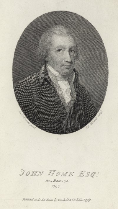 Retrato de John Home de Anthony Stewart