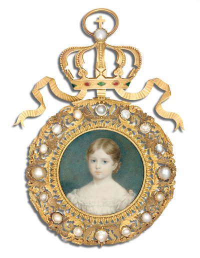 Reina Victoria de niña, 1825 de Anthony Stewart