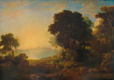 Castillo de Carnarvon, c1815-1819, 1935 de Anthony Vandyke Copley Fielding