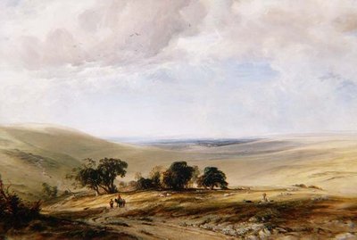 Los South Downs de Anthony Vandyke Copley Fielding