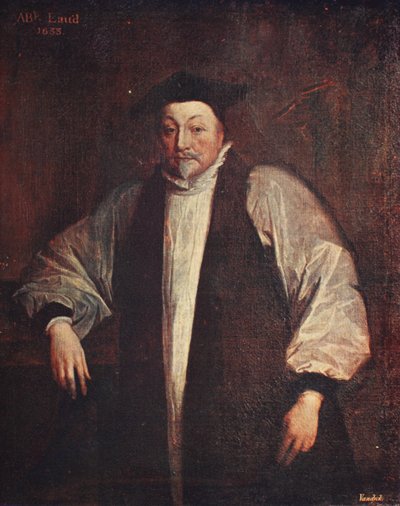 Arzobispo Laud, ilustración de "The Church of England: A History for the People