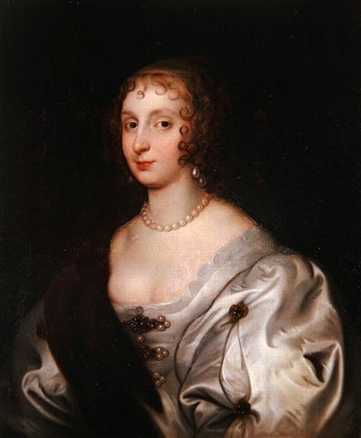 Lady Elizabeth Stuart de Anthony van (after) Dyck