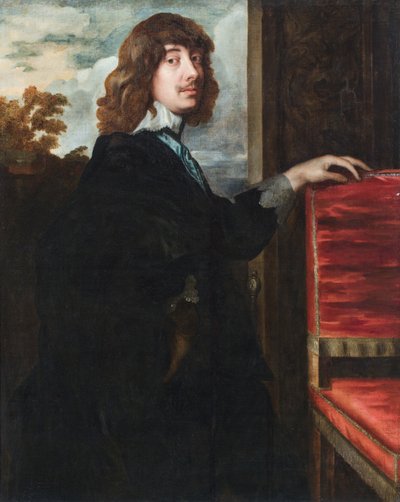 Retrato de Algernon Percy de Anthony van (after) Dyck