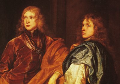 Retrato de dos jóvenes de Anthony van (after) Dyck