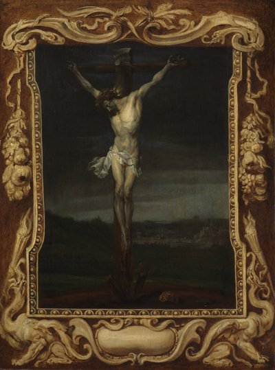Cristo en la cruz, c.1630-32 de Anthony van (attr. to) Dyck