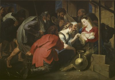 Adoración de los pastores, después de 1615 de Anthony van (follower of) Dyck
