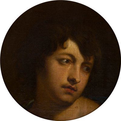 Portarit de van Dyck como París, c.1610-20 (óleo sobre lienzo) de Anthony van (studio of) Dyck