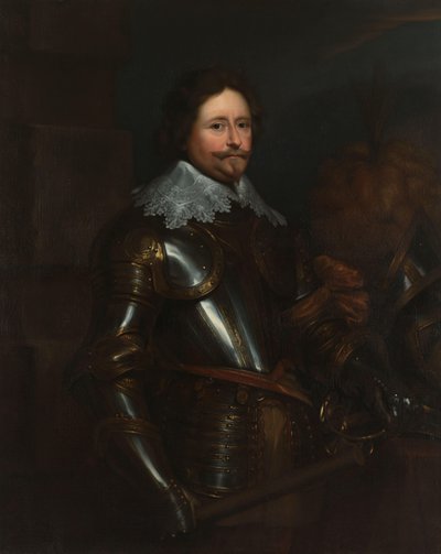 Retrato del Stadholder Frederik Hendrik (1584-1647), Príncipe de Orange de Anthony van Dyck (after)