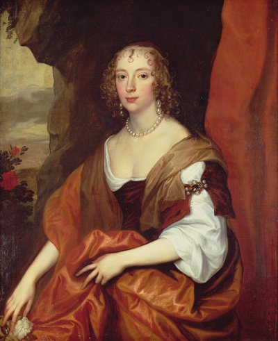 Anne Carr, condesa de Bedford, a los 22 años de Anthony van Dyck