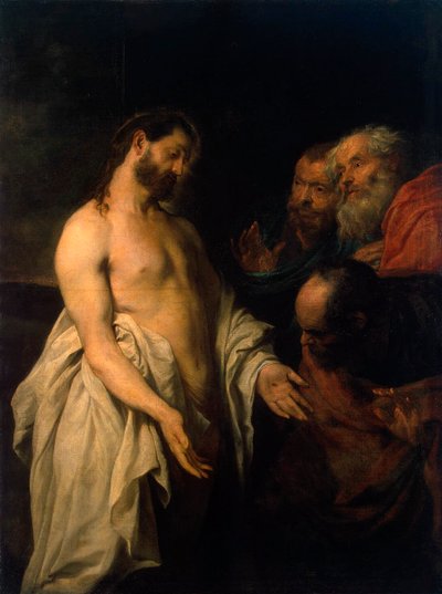 Aparición de Cristo a sus Discípulos, 1625-1626 de Anthony van Dyck