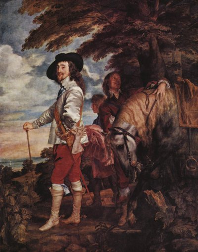 Carlos I en la Cacería de Anthony van Dyck