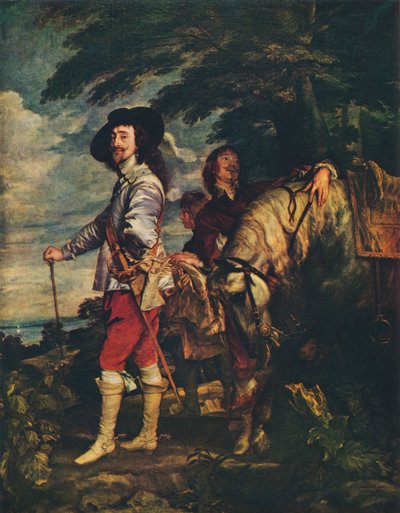 Carlos I en la Caza, c1635 de Anthony van Dyck