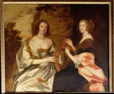 Condesa de Morton (m.1654) y Mrs. Killigrew (m.1638) de Anthony van Dyck