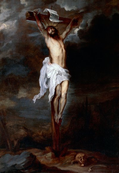Crucifixión, ca 1621-1625, de Anton van Dyck (1599-1641), óleo sobre lienzo de Anthony van Dyck