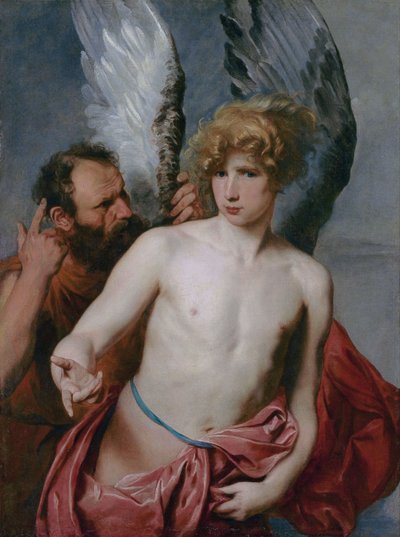 Dédalo e Ícaro de Anthony van Dyck