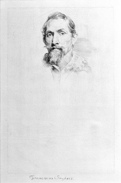 Frans Snyders, de La Iconografía de Anthony van Dyck