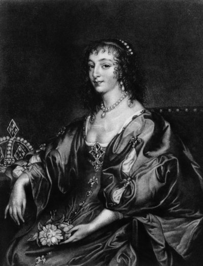 Henrietta Maria (1609-69), ilustración de 