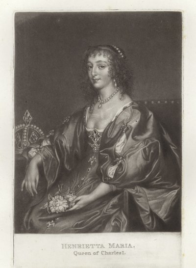 Henrietta Maria de Anthony van Dyck