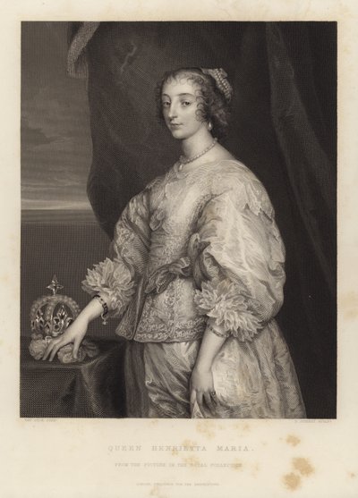 Henrietta Maria de Anthony van Dyck