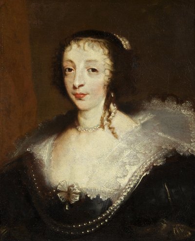 Henrietta Maria, Reina de Carlos I, c.1630 de Anthony van Dyck