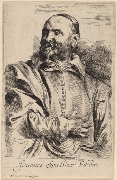 Jan Snellinx, probablemente 1626-1641 de Anthony van Dyck