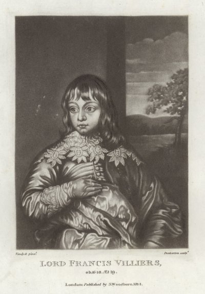 Lord Francis Villiers de Anthony van Dyck