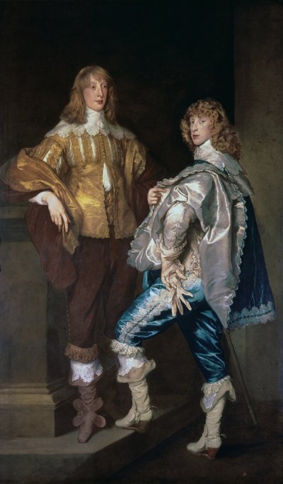 Lord John Stuart y su hermano, Lord Bernard Stuart de Anthony van Dyck