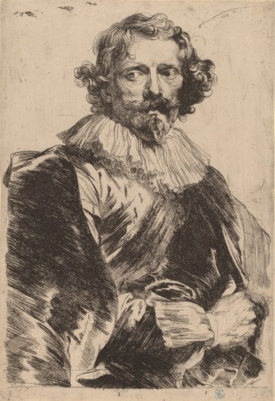 Lucas Vorsterman, probablemente 1626-1641 de Anthony van Dyck