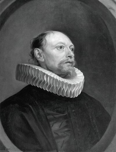 Hombre con gorguera, siglo XVII de Anthony van Dyck