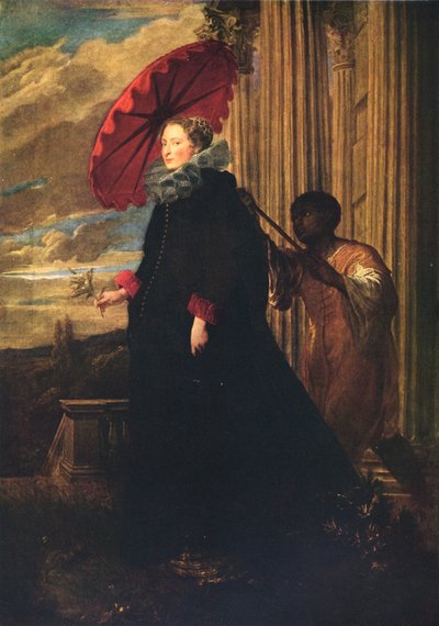 Marchesa Elena Grimaldi, esposa de Marchese Nicola Cattaneo, c1623 de Anthony van Dyck