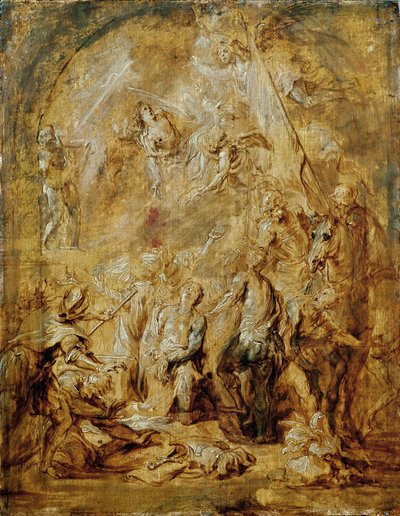 Martirio de San Jorge de Anthony van Dyck