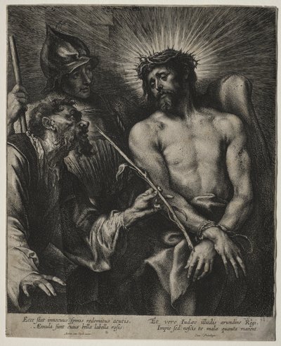 La burla de Cristo de Anthony van Dyck
