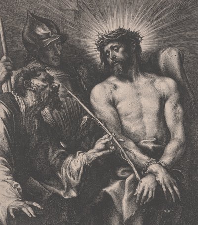 Burlas a Cristo, c.1630 de Anthony van Dyck