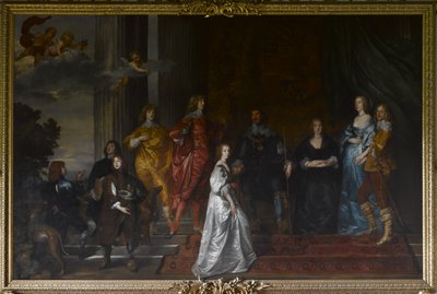 Philip Herbert (1584-1650), Cuarto Conde de Pembroke y su familia de Anthony van Dyck