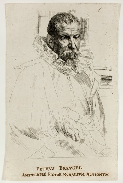 Pieter Brueghel el Joven de Anthony van Dyck