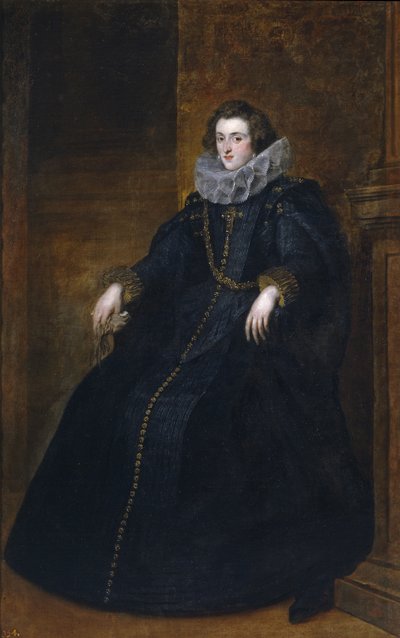 Policena Spínola, marquesa de Leganés de Anthony van Dyck