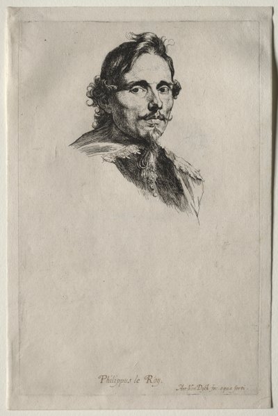 Retrato del Barón Philippe Le Roy de Anthony van Dyck