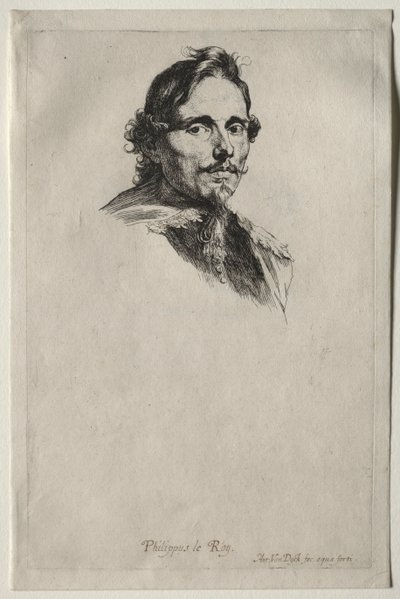 Retrato del Barón Philippe Le Roy de Anthony van Dyck