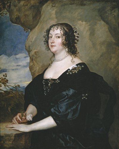 Retrato de Beatrice, Condesa de Oxford de Anthony van Dyck