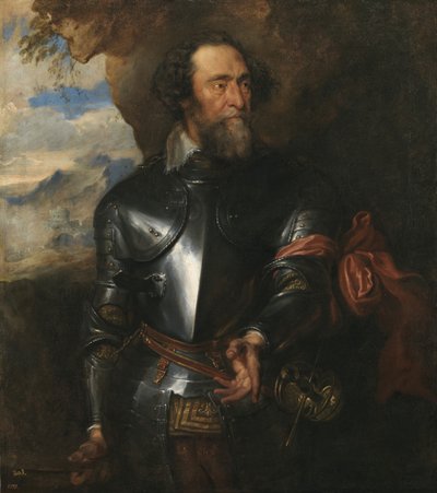 Retrato del Conde Hendrik van den Bergh 1573-1638 de Anthony van Dyck