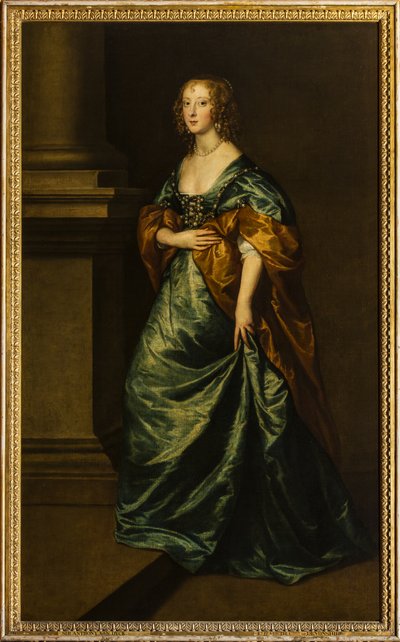 Retrato de Elizabeth Cecil, Condesa de Devonshire, c.1639 de Anthony van Dyck