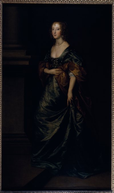 Retrato de Elizabeth Cecil, Condesa de Devonshire, c.1639 de Anthony van Dyck