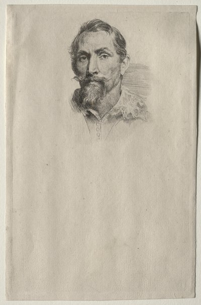 Retrato de Frans Snyders de Anthony van Dyck